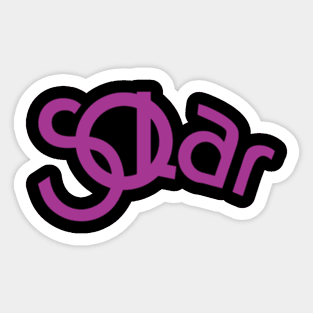 Solar (Sound of Los Angeles Records) Sticker